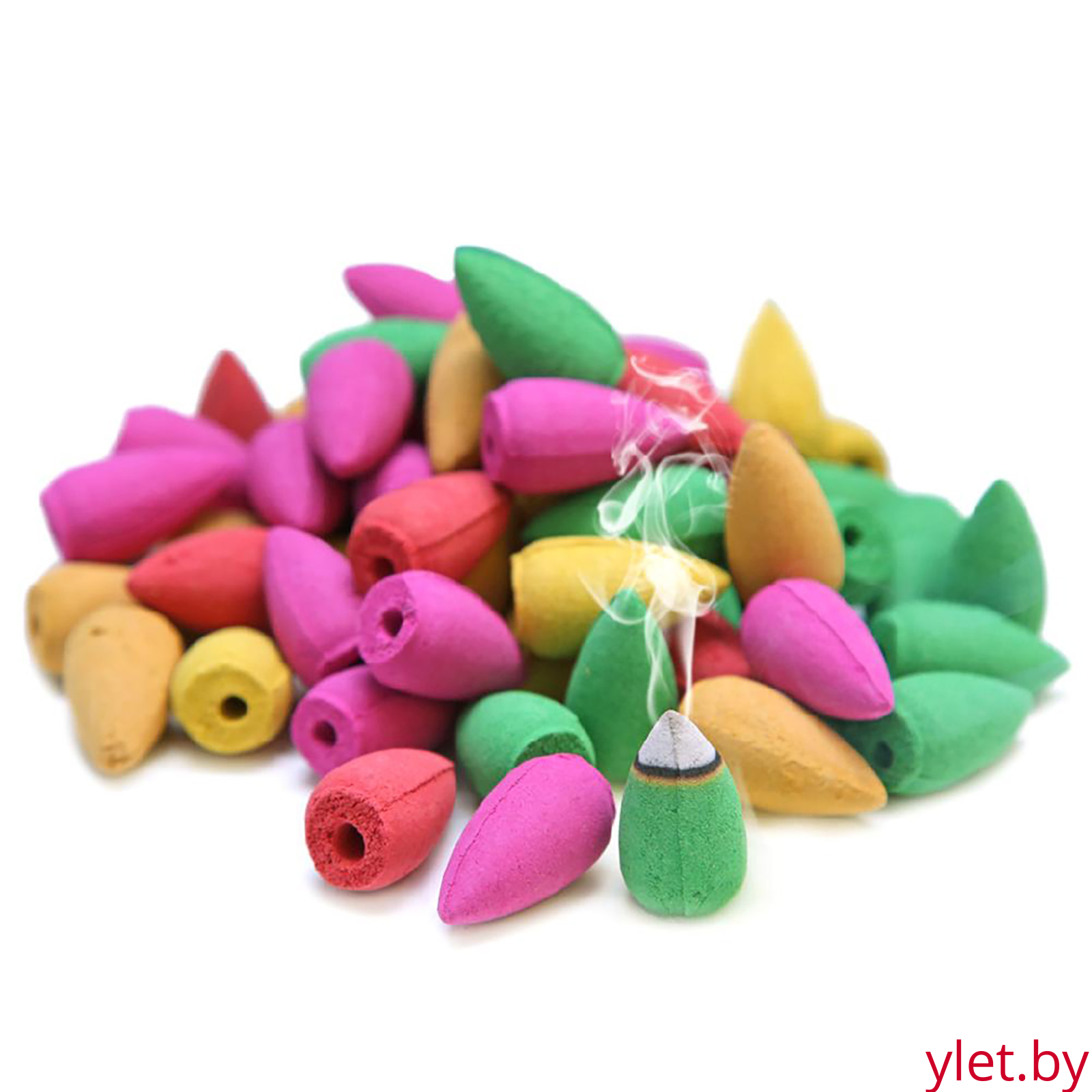 Благовония пуля "Микс ароматов", 40 капсул, стелющийся дым