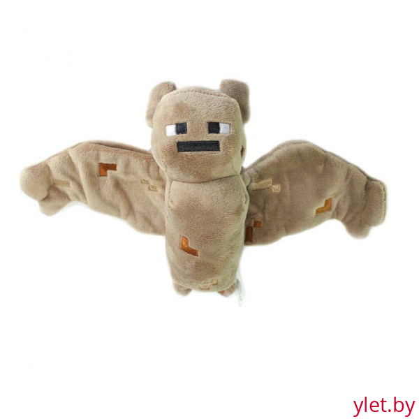 Майнкрафт (Minecraft) Мягкая игрушка "Летучая мышь", 18 см