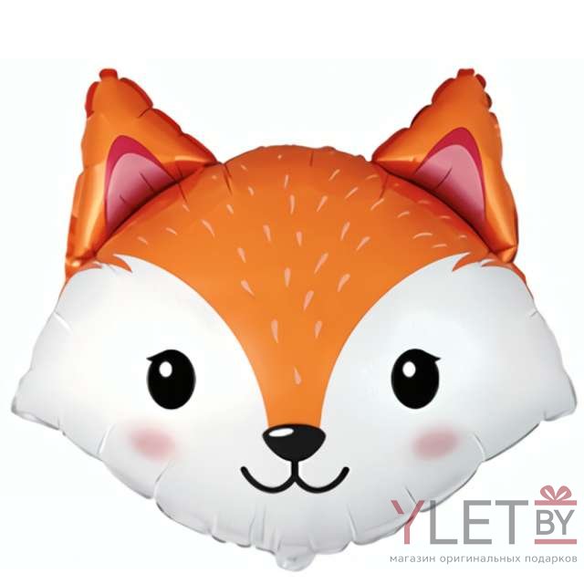 Шар (25''/64 см) Фигура, Голова, Милая Лиса