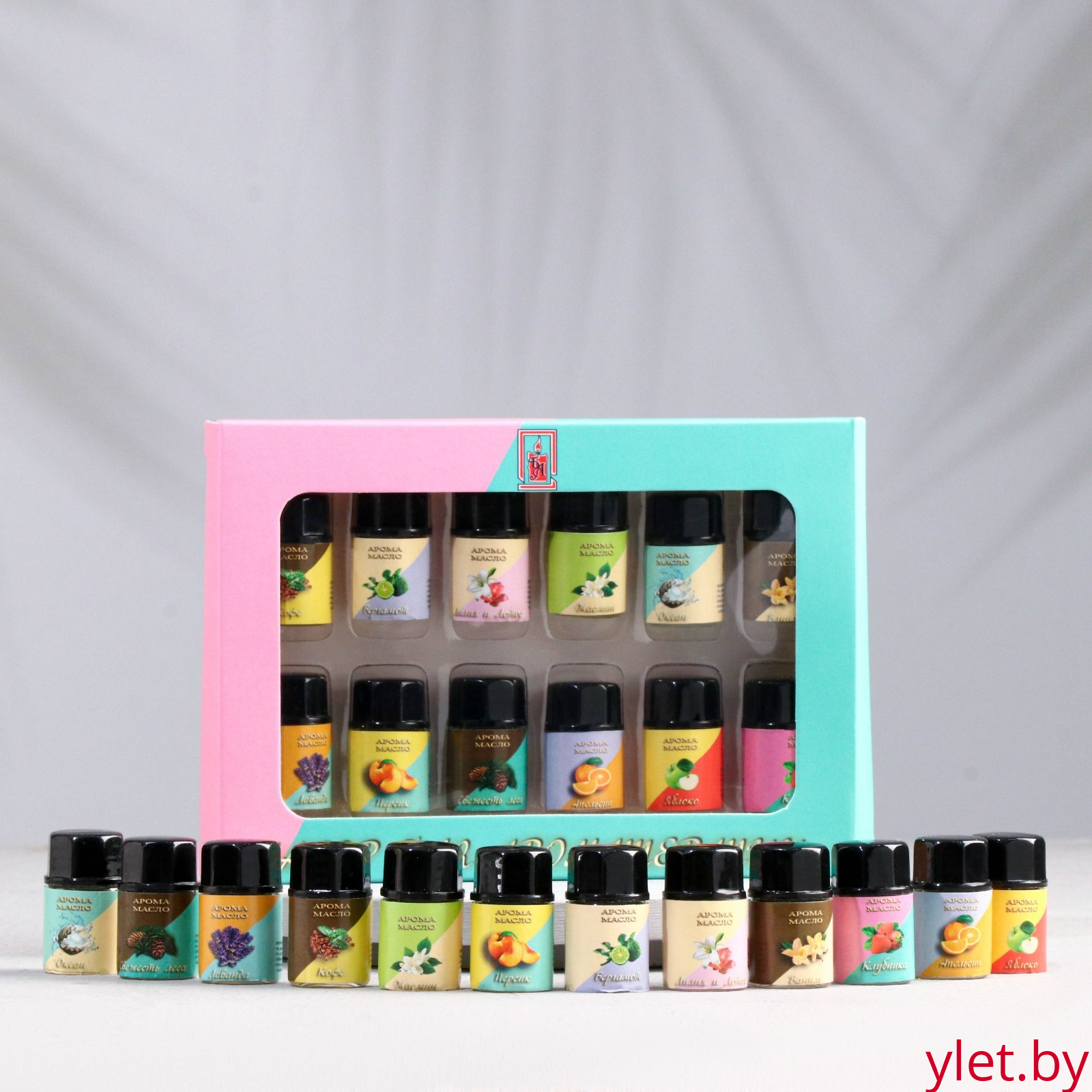 Набор эфирных масел, 3 мл, 12 шт, "Богатство Аромата"