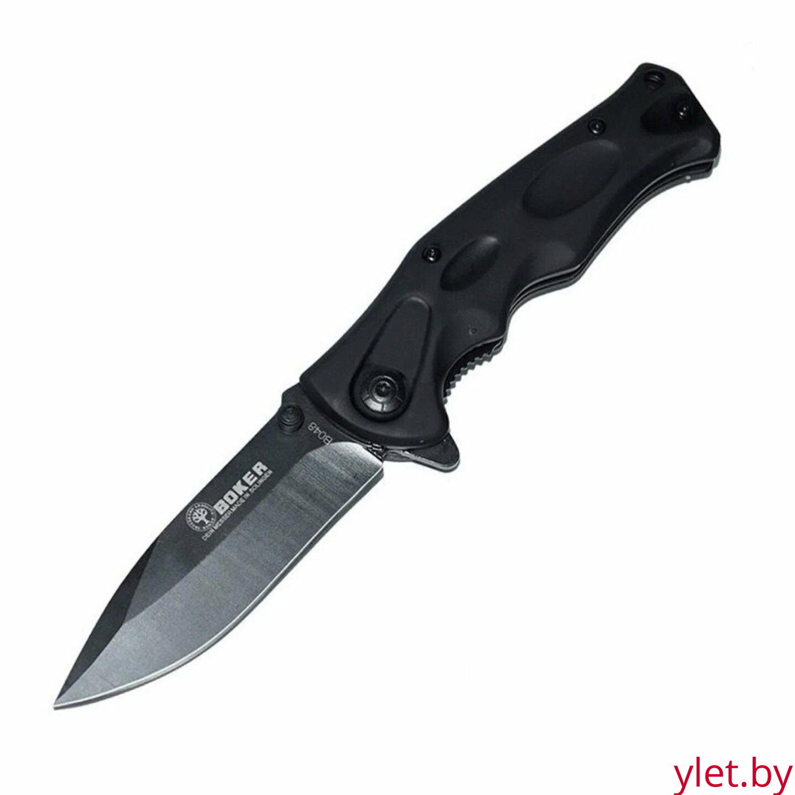 Нож складной Boker черный 20 см