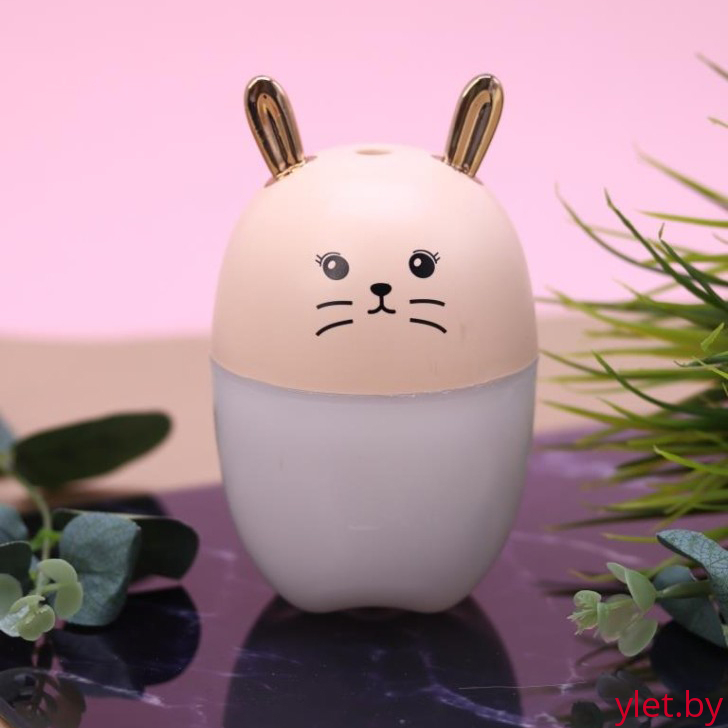 Настольный увлажнитель воздуха - ночник "Bunny", mix, (портативный, USB)