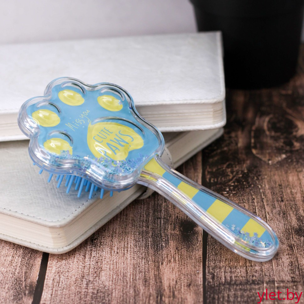 Расческа «Big cat paw», blue