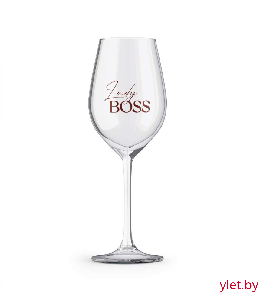 Бокал для вина Oh vine! "Lady BOSS", 400мл