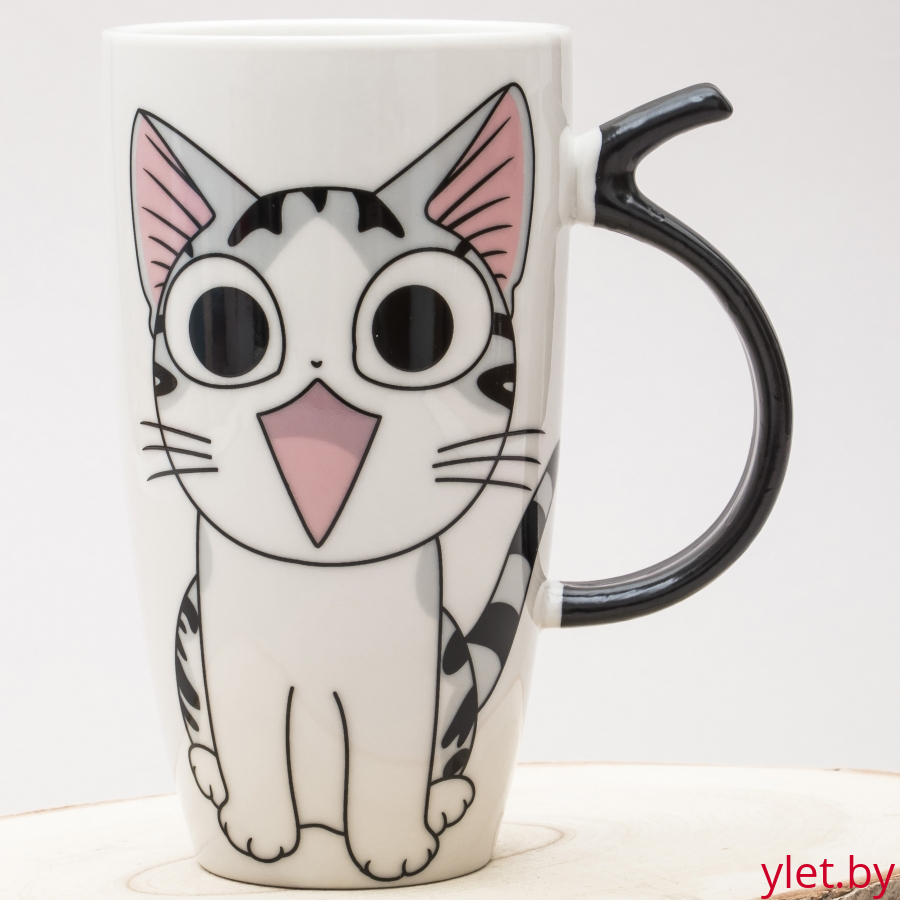 Кружка Кот Мультик №3