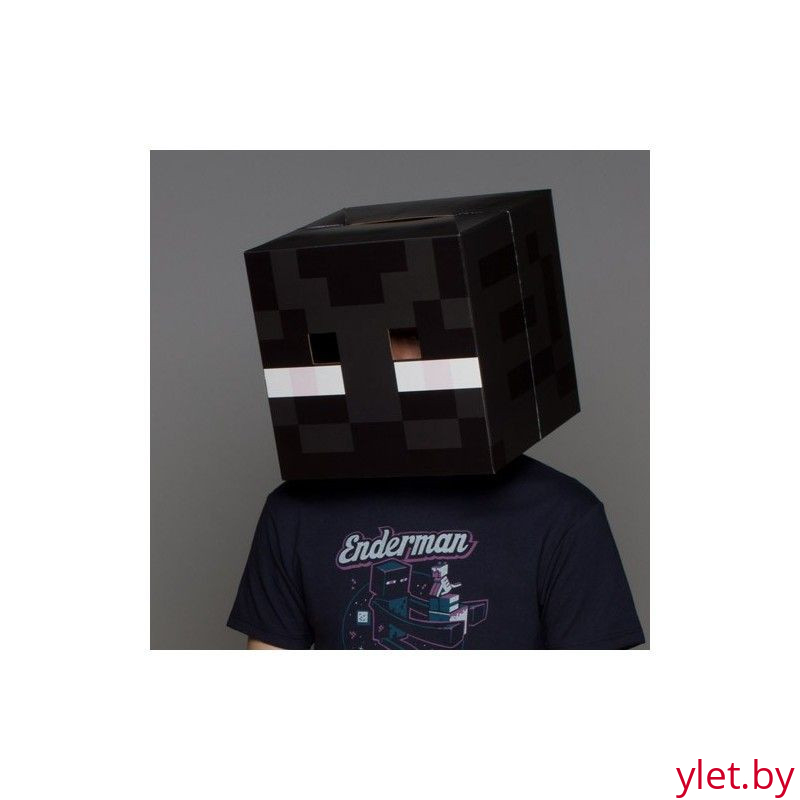 Голова-маска Стива Майнкрафт (Minecraft)