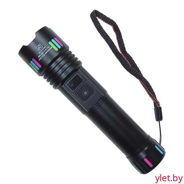 Фонарь сверхъяркий аккумуляторный большой дальности с индикатором заряда RK-W511A-TG