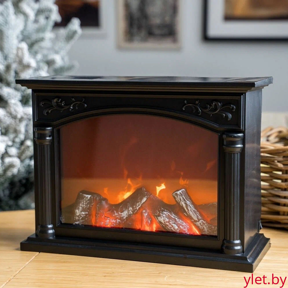 Светильник декоративный "Камин с облицовкой"