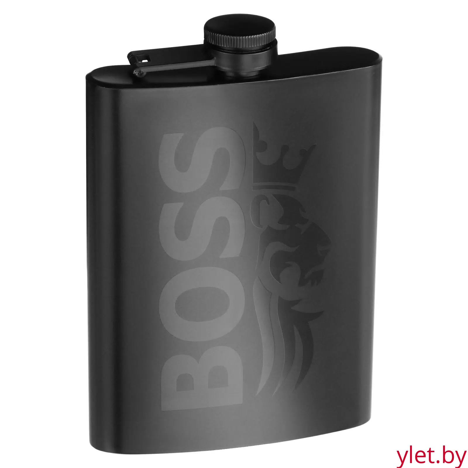 Фляжка BOSS, нержавеющая сталь, подарочная, 240 мл