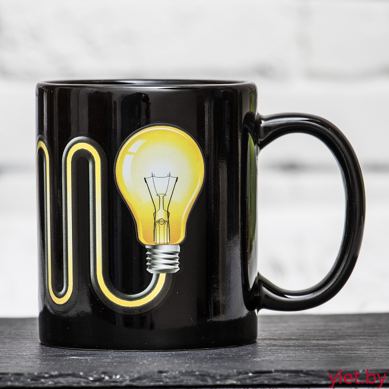 Кружка хамелеон Лампочка New