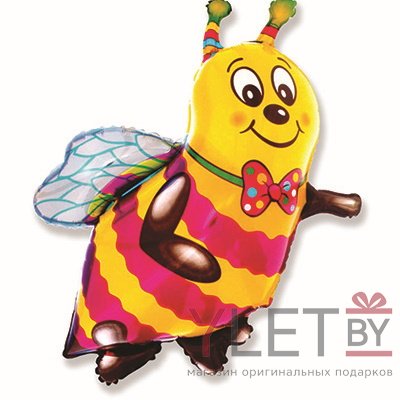 Шар (38"/97 см) Фигура, Веселая Пчела