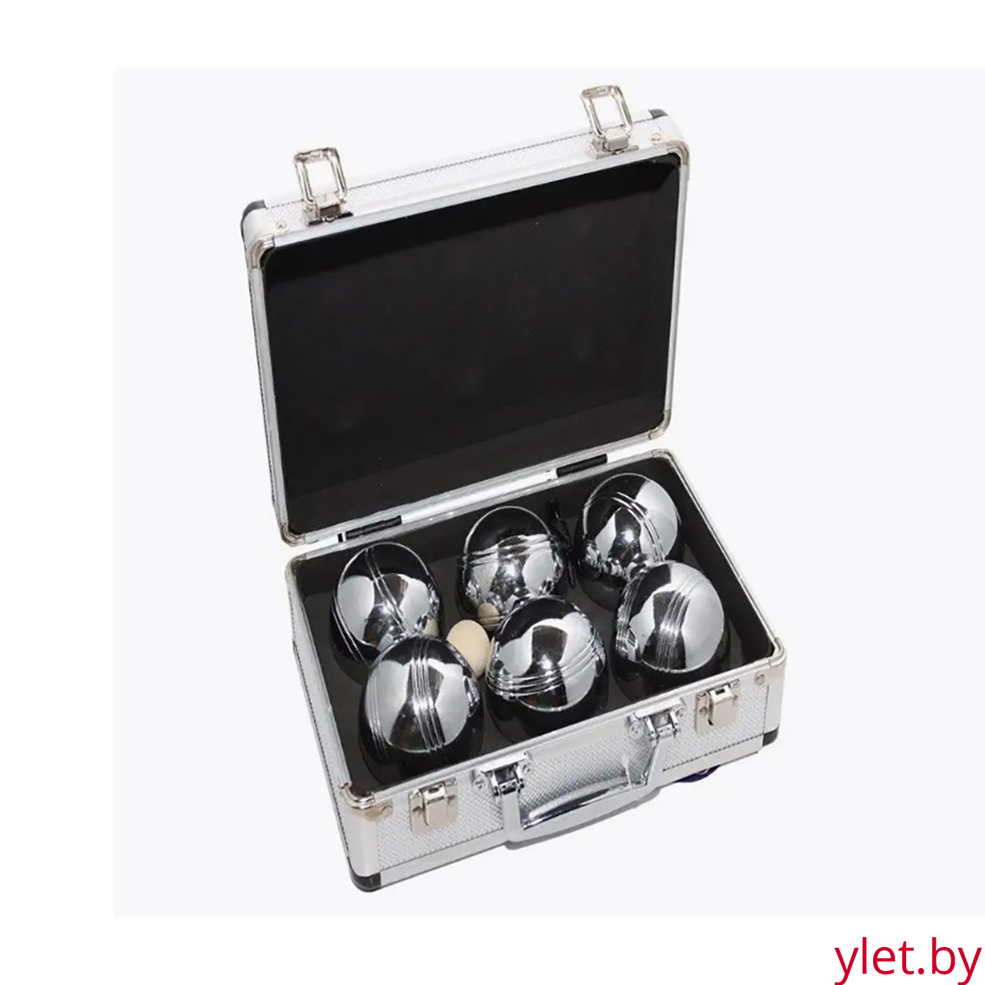 Игра Боча "Петанк", 6 шаров в алюминиевом кейсе