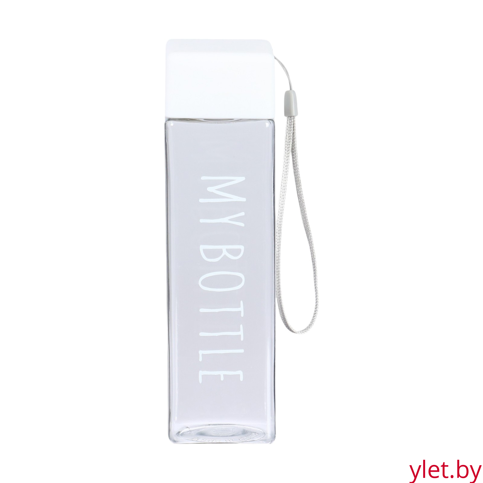 Бутылка для воды, 450 мл, My bottle, 20 х 5.5 см, белая