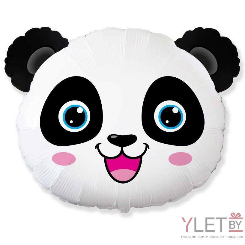 Шар (25''/64 см) Фигура, Голова, Маленькая Панда