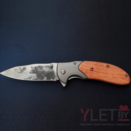 Нож механический складной Медведь