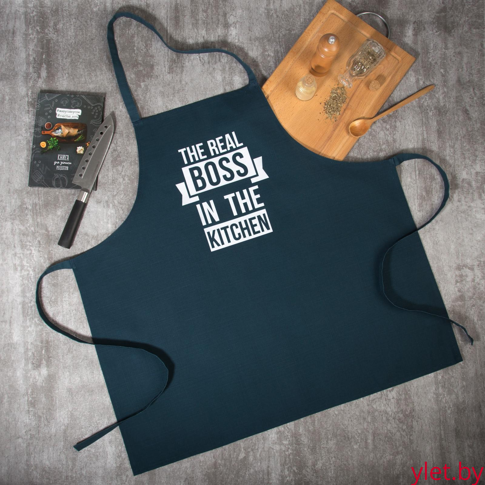 Фартук Boss 73х71 см, 100% хлопок, репс 210 г/м2