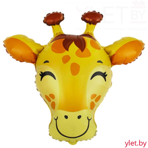 Шар (30"/76 см) Голова Жирафа