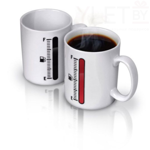 Кружка хамелеон Заправка полный бак