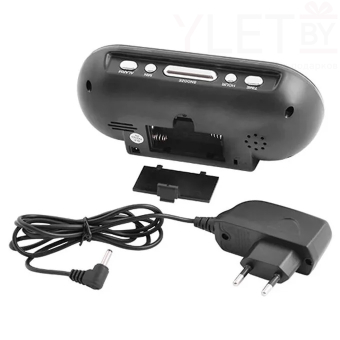 Часы электронные в розетку VST-715 Красные цифры