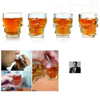 Набор стопок Череп