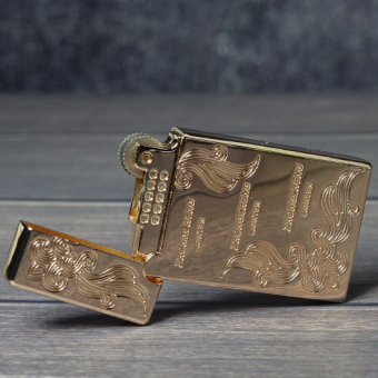 Зажигалка газовая с кремнем Цветы