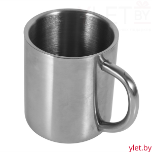 Кружка нержавейка 450 мл (двойные стенки)