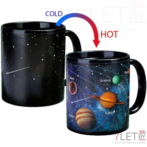 Кружка хамелеон Планета №2