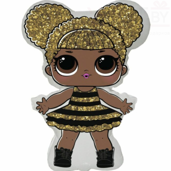 Шар (34''/86 см) Фигура, Кукла Лол, Сияющая Королева