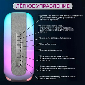 Умная колонка светильник Улитка