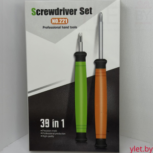 Набор отверток Screwdriver set (39в1) №221