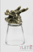 Стопка-перевертыш "Дракон", бронза