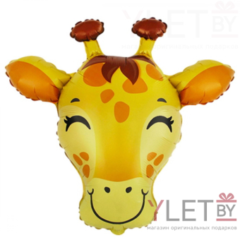 Шар (30"/76 см) Голова Жирафа