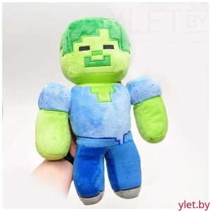 Мягкая игрушка "Minecraft" Плюшевый Зомби, 20 см