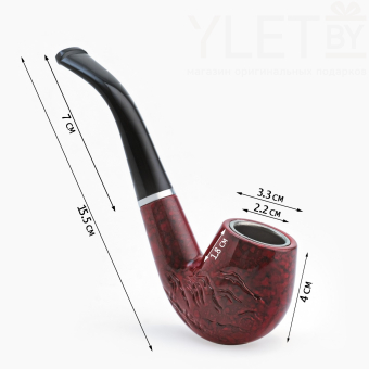 Трубка курительная "Best", 15.5×4 см, отверстие d=2 см