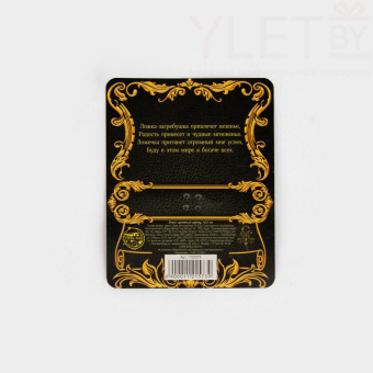 Кошельковый талисман: ложка загребушка денежный сувенир «Успех и процветание», 3,7 х 1 см.