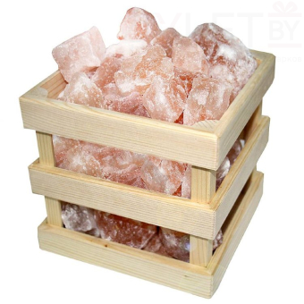 Солевая лампа "Куб абажур" (4 кг)