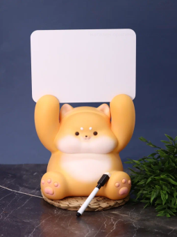 Копилка "Dog paws up" (в комплекте с табличкой и маркером), 21 см