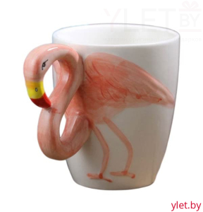 Кружка 3D "Фламинго"