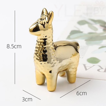 Тарелочка подставка для украшений Лама