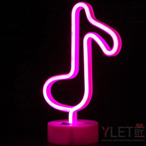 Светильник неоновый Нота