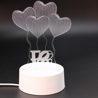 Ночник "LOVE" LED, USB (9х19 см)