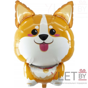 Шар (32''/81 см) Фигура, собака Корги