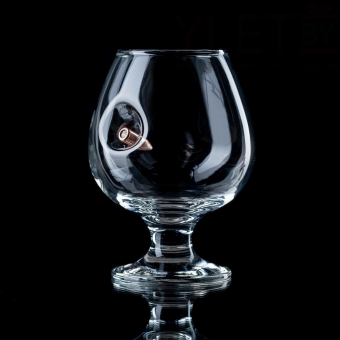 Бокал "Непробиваемый", пуля, для коньяка, коробка, 395 мл