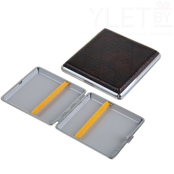 Портсигар на 20 сигарет "Премиум", 10 х 9 х 2 см