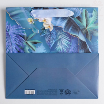 Пакет ламинированный квадратный Magic, 22 × 22 × 11 см