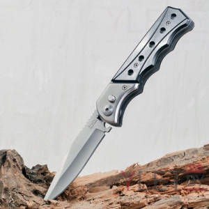 Нож металлический складной Круги