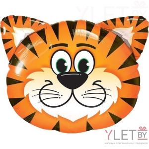 Шар (29''/74 см) Фигура, Голова Тигра