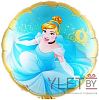 Шар (18"/46 см) Круг, Золушка