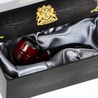 Трубка для курения табака "Round", 12 х 3.5 см