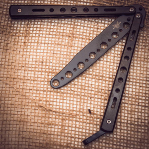 Тренировочный нож бабочка